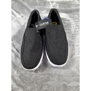 Cuater by Travis Mathew‎ Phenom Slip-On Wool Shoes Charcoal Men's Size 9 NWOB